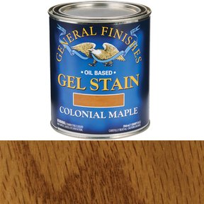 Oil Based  Gel Stain - Colonial Maple - Quart