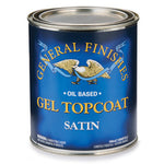 Oil Based  Gel Stain - Satin TopCoat - Quart