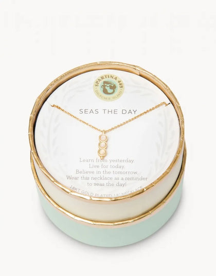 Sea La Vie- 18" Seas The Day/ Triple Opalescent Necklace